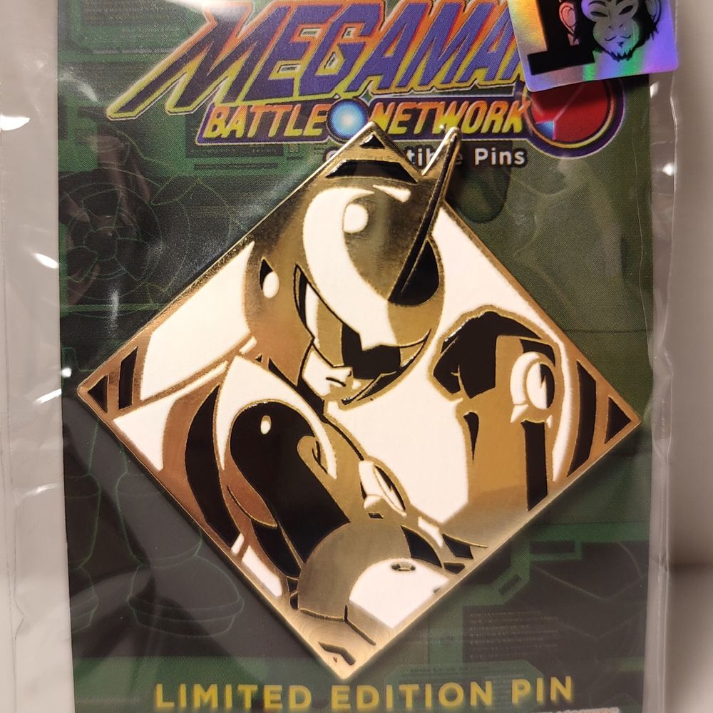 Mega Man Battle Network Proto Man Limited Edition Collectible Enamel Pin